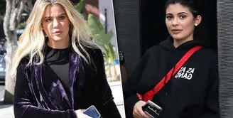 Jika membicarakan soal kehamilan, Khloe Kardashian dan Kylie Jenner menghadapinya dengan cara yang benar-benar bertolak belakang.(RadarOnline)