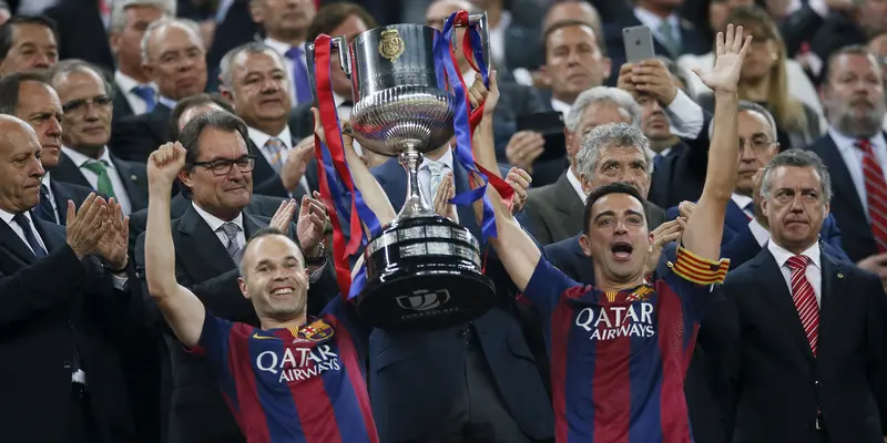 Pesta Barcelona Raih Juara Piala Raja Spanyol  