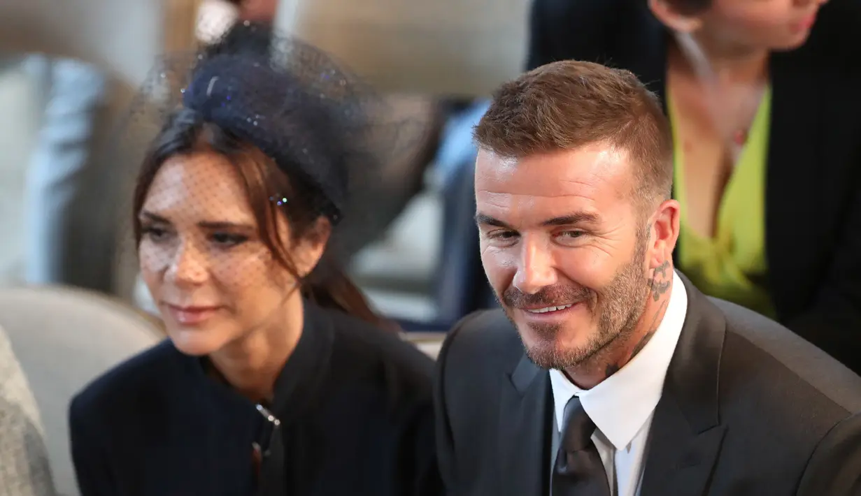 Dilansir dari AceShowbiz, Victoria mengatakan bahwa merea kuat bersama. (DANNY LAWSON / POOL / AFP)