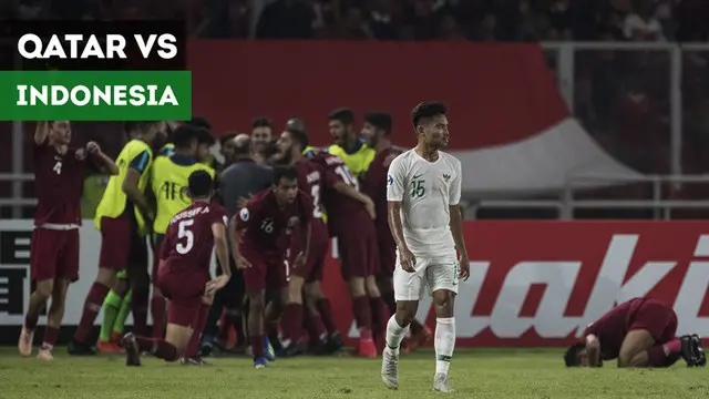 Berita video highlights Piala AFC U-19 2018, Qatar vs Timnas Indonesia yang berakhir dengan skor 6-5 di Stadion Utama Gelora Bung Karno (SUGBK), Senayan, Jakarta, Minggu (21/10/2018).