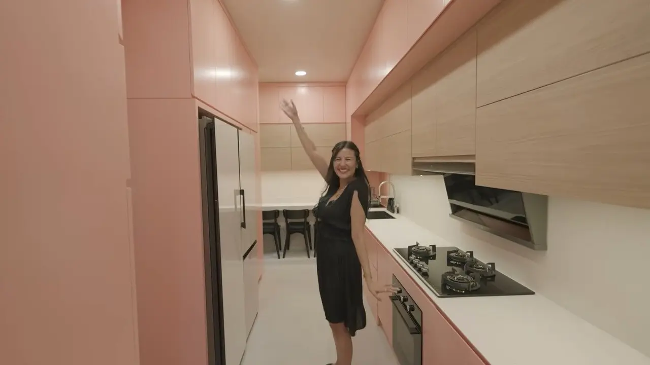Dapur Rumah Sharena Delon