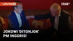 Jokowi 'Ditonjok' PM Inggris