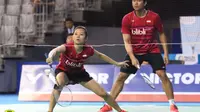 Pasangan ganda campuran Indonesia Praveen Jordan/Debby Susanto berhasil lolos ke final Korea Open 2017. (twitter.com/INABadminton)