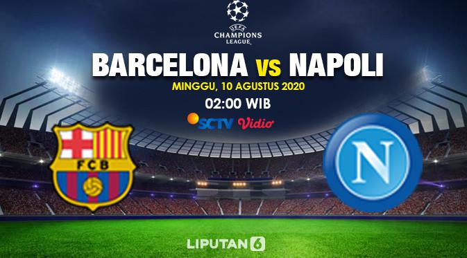 Live Streaming Liga Champions Barcelona Vs Napoli Di Vidio Bola