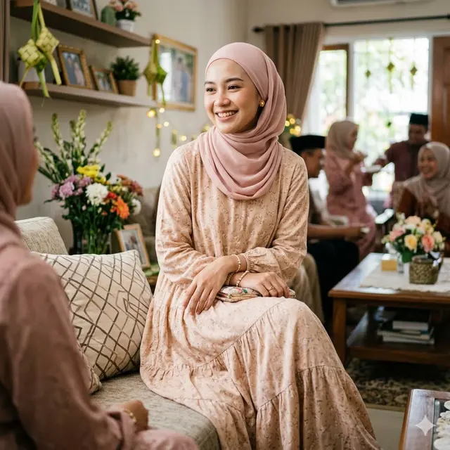 Model Dress Casual untuk Silaturahmi Santai Saat Lebaran