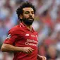 9. Mohamed Salah (Liverpool/Mesir) - Penyerang. (AFP/Ben Stansall)