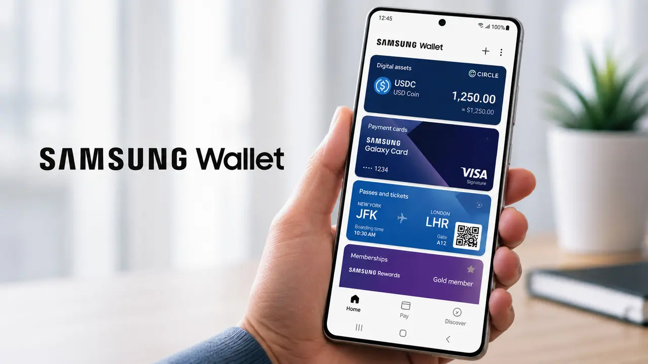 Samsung Wallet (Ilustrasi by AI)