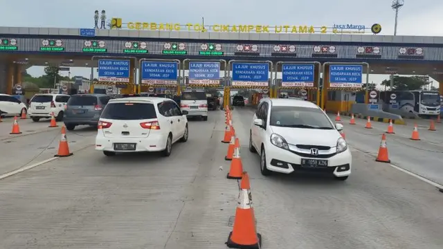 Jasa Marga Keluarkan 4.000 Kendaraan ke GT Cikarang Barat 3 Untuk Kembali ke Jakarta (Ist)