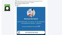 Cek Fakta: Tidak Benar Ini Link Pendaftaran Bantuan Ibu Bersalin
