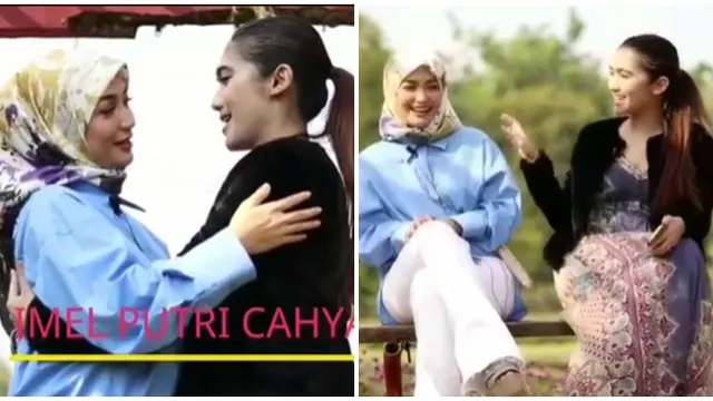6 Momen Reuni Duo Ratu FTV Imel PC dan Revi Mariska, Curi Perhatian
