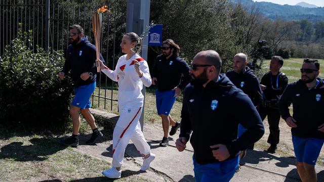 Api Olimpiade Tokyo 2020 Dinyalakan di Yunani