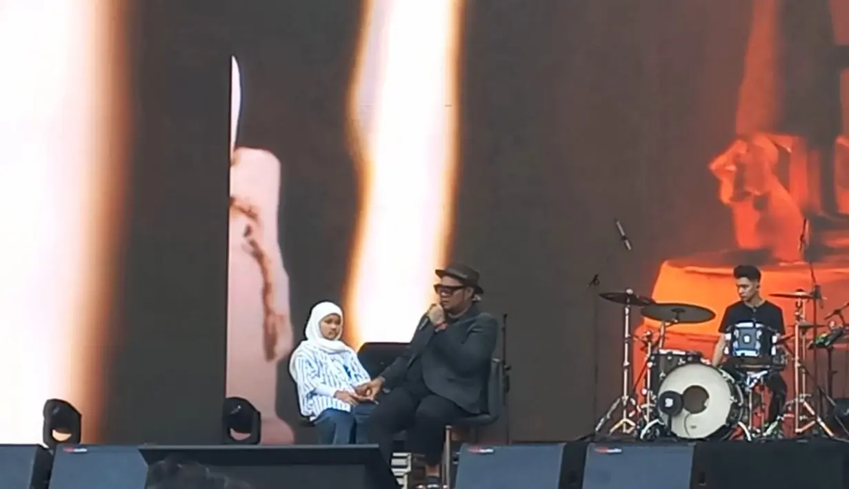 Virgoun dan Starla Membuat Penonton Terharu di Panggung Pestapora 2023 Hari Pertama. (Ist)