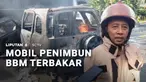 Sebuah minibus yang memuat tumpukan jeriken berisi BBM, ludes terbakar tepat di depan SPBU Sukomoro, Kabupaten Nganjuk, Jawa Timur, pada Sabtu siang. Akibat insiden ini, dua penumpang termasuk seorang anak harus dilarikan ke puskesmas terdekat.