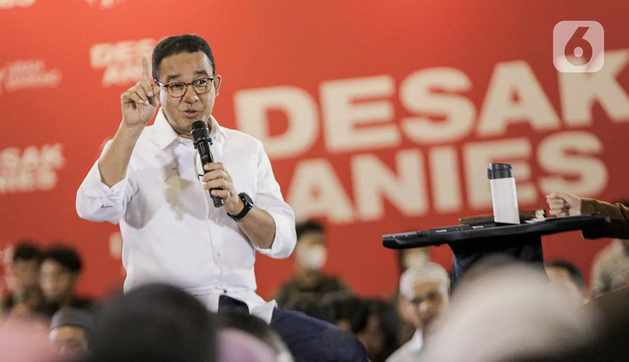 Anies mengatakan permasalahan stunting tak bisa dilakukan saat anak sudah berada di bangku sekolah. Dia mengatakan dampak stunting bisa dirasakan hingga jangka waktu yang panjang. (Liputan6.com/Faizal Fanani)