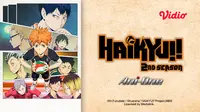 Anime Haikyuu Season 2 Tayang di Vidio, Menampilkan Transformasi Tim Voli Karasuno Menuju Kejayaan