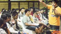 Siswa SMPK Angelus Custos Mengikuti Pembinaan Karakter