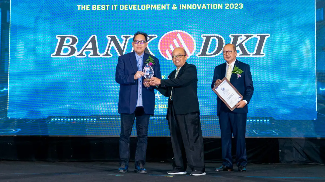 Bank DKI Sabet 4 Penghargaan Digitech Award 2023