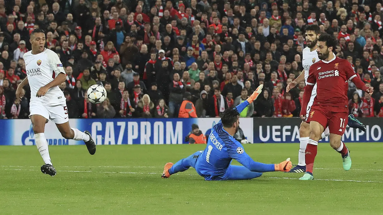 Mohamed Salah, Liga Champions, Liverpool