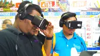 Virtual Reality, teknologi baru yang memungkinkan penggunanya berinteraksi dengan lingkungan melalui tayangan.