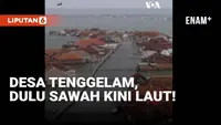 Pernah dengar kisah Desa Timbulsloko? Masih ada 200 warga lebih yang bertahan di desa yang kian tenggelam, di Kabupaten Demak ini. Jalanan di sana kini berganti papan kayu di atas air laut. Musala hingga pemakaman pun dikepung air. Kisah desa ini jad...