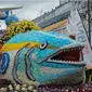 Tournament of Flower (ToF) yang digelar di Kota Tomohon, Sulut, Sabtu (12/8/2023).