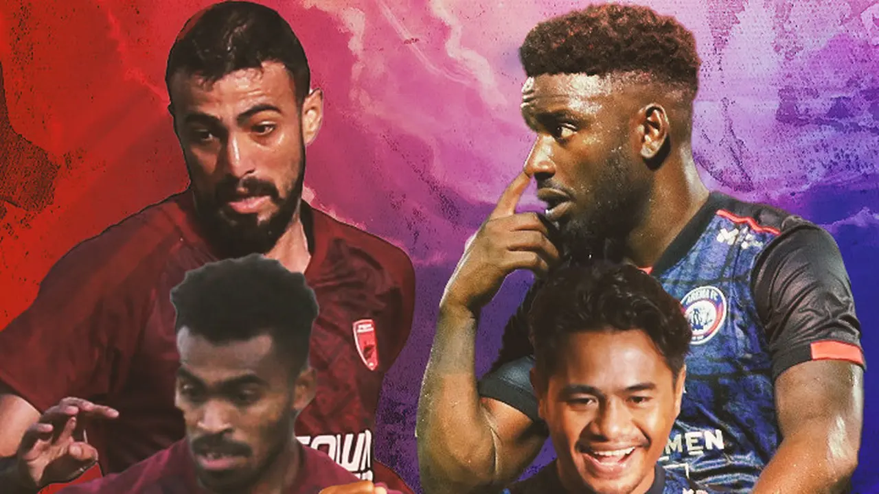 Liga 1 - Duel Antarlini  PSM Makassar vs Arema FC