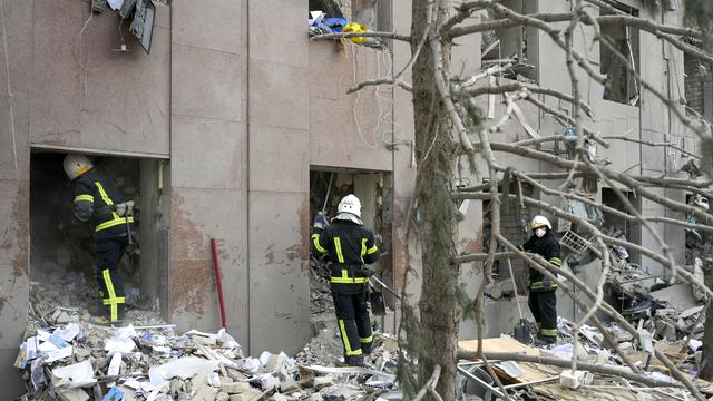 Gedung Pemerintah di Kota Mykolaiv Hancur Dirudal Rusia