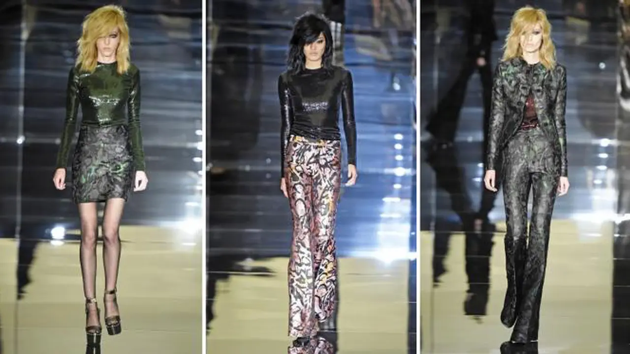 Koleksi Tom Ford di London Fashion Week, Retro tapi Futuristik