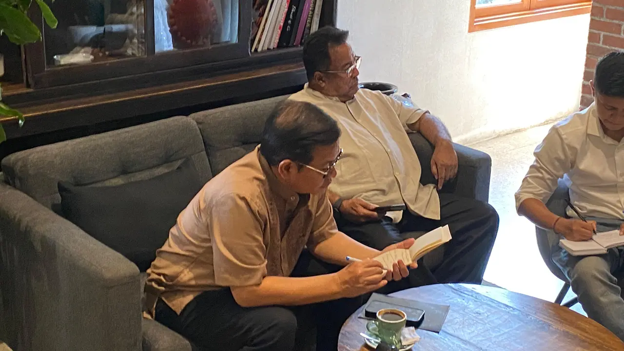 Bakal calon gubernur dan wakil gubernur DKI Jakarta, Pramono Anung dan Rano Karno.