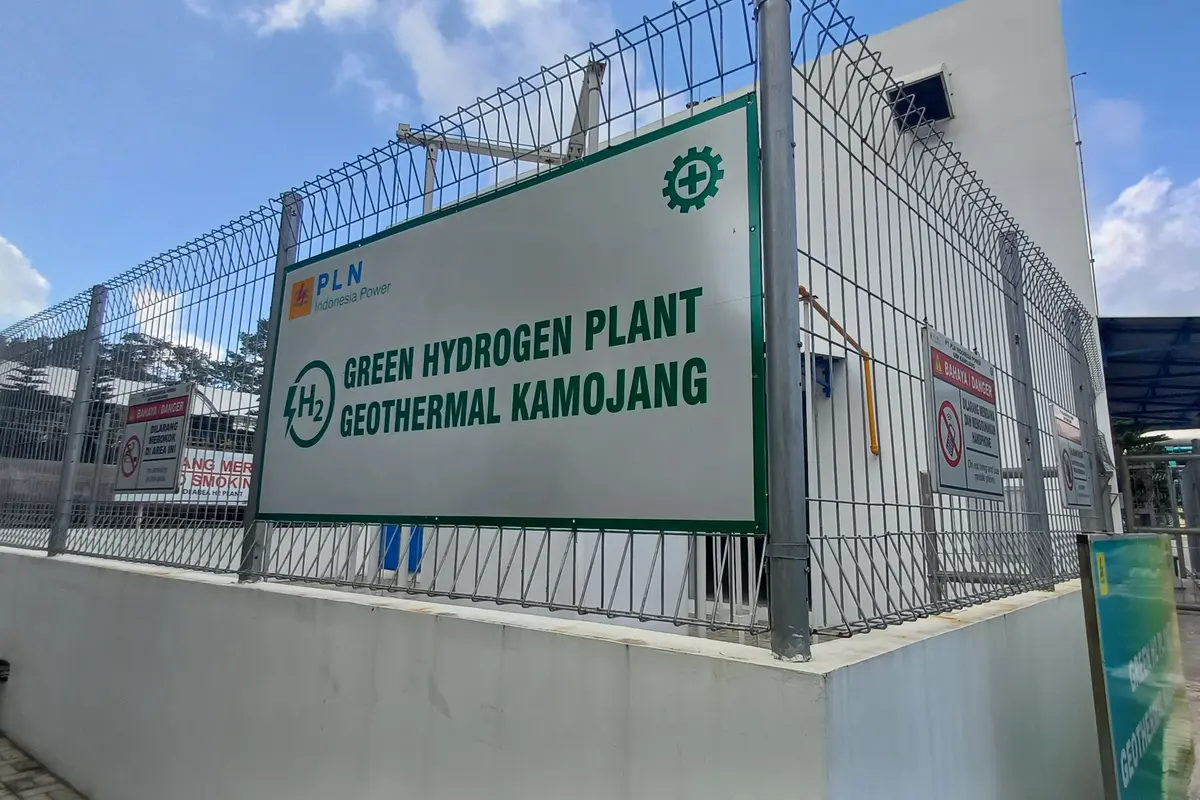 Pembangkit Listrik Tenaga Panas Bumi (PLTP) Kamojang yang dikelola PT PLN Indonesia Power (PLN IP). (Maulandy/Liputan6.com)