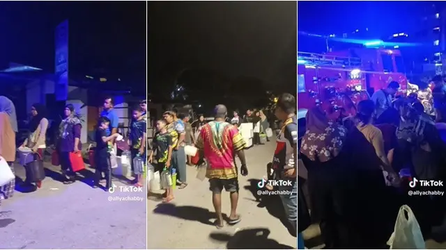 Potret Warga Malaysia yang Alami Panic Buying Air Mineral, Ini Penyebabnya
