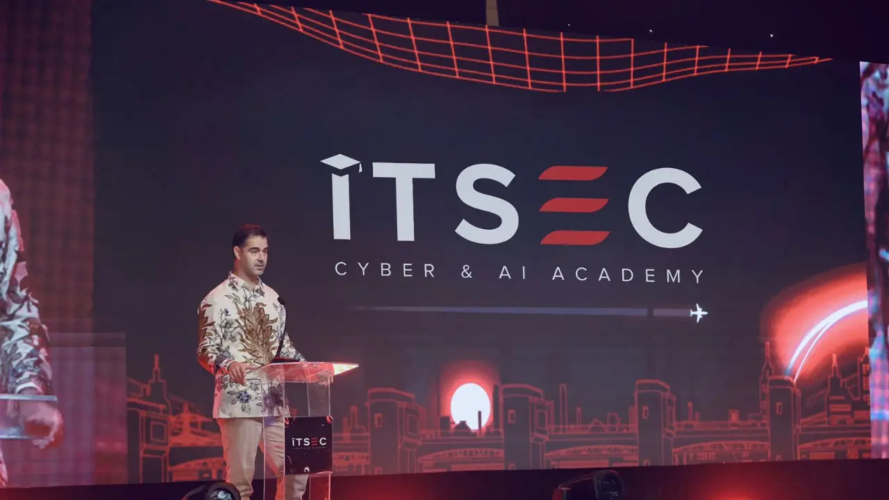 Presiden Direktur PT ITSEC Asia Tbk, Patrick Dannacher. Credit: CYBR