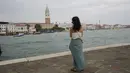 Kota Italia yang rapuh ini telah mengambil langkah-langkah untuk mengurangi dampak perubahan iklim dan pariwisata yang berlebihan, namun beberapa ahli mengatakan bahwa langkah tersebut tidak cukup. (AP Photo/Luca Bruno)