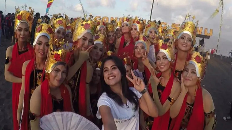 Serunya "Selfie Yuk" di Festival Gandrung Sewu Banyuwangi