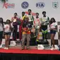 Pegokart muda Tanah Air, Prassetyo Hardja, juarai ajang internasional X30 Asia Cup kelas senior di Sri Lanka, 13-14 Januari 2018. (Tim Media Prassetyo Hardja)