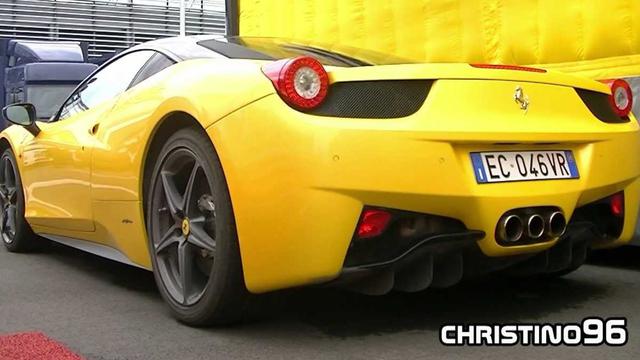 Ferrrari 458, Valentino Rossi