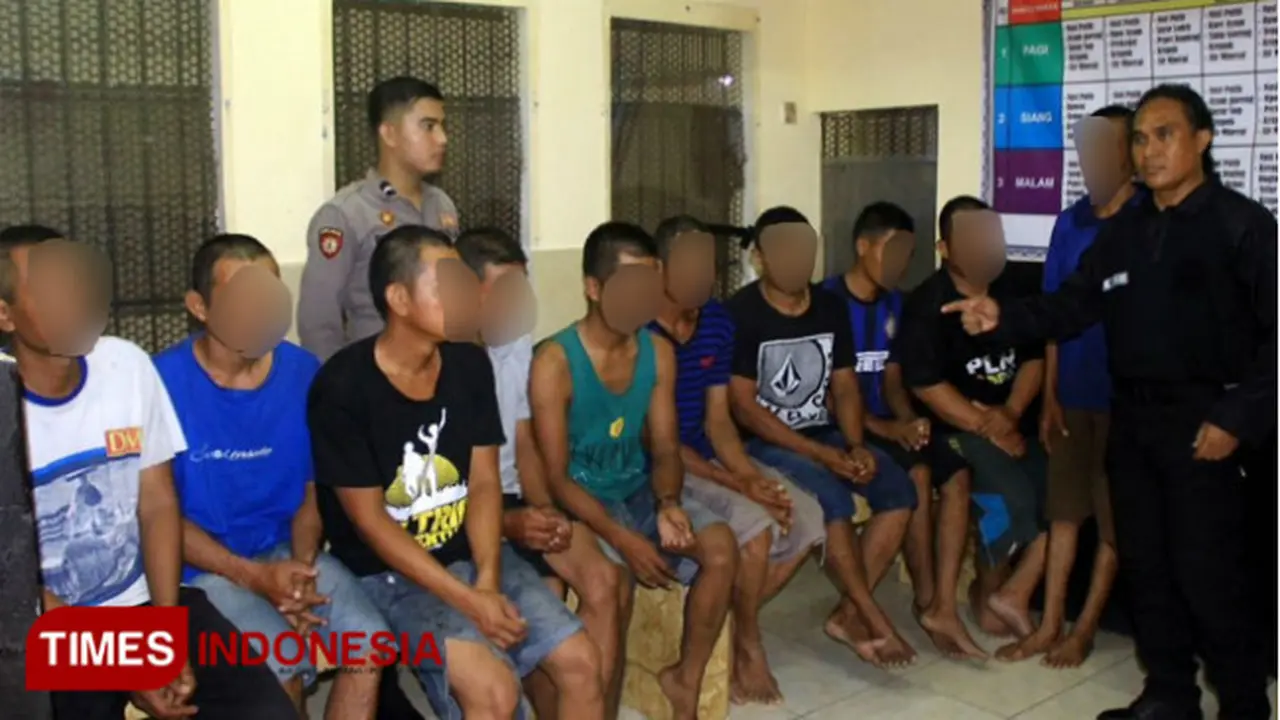 Satreskrim Polres Gresik Bekuk Pencuri dan Penadah Besi Curian