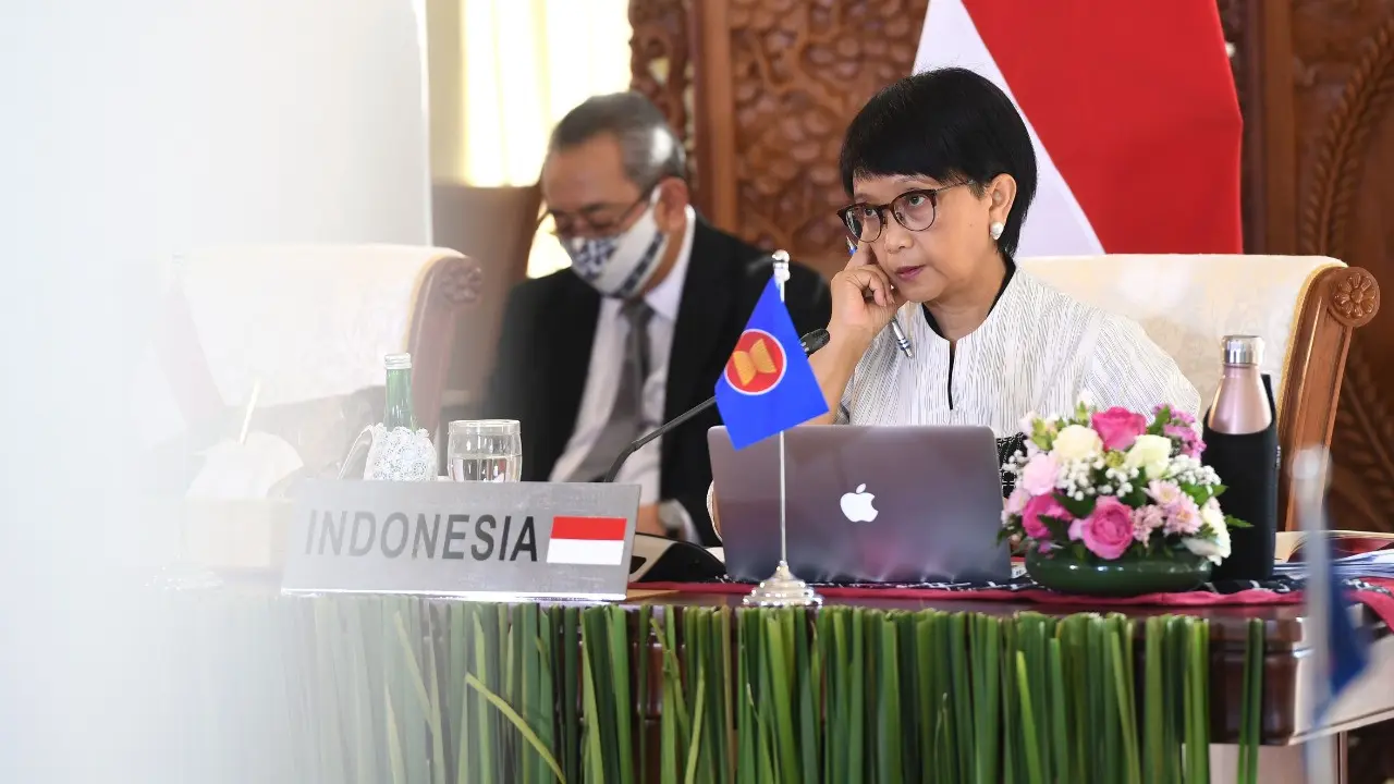 Menteri Luar Negeri (Menlu) Retno Marsudi
