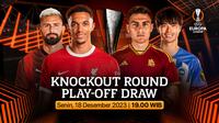 Jadwal Drawing Liga Eropa Babak Knockout, Nonton di Vidio!