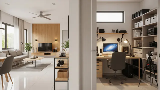 Model Rumah untuk Freelancer dan Konten Kreator yang Dilengkapi Studio Kerja