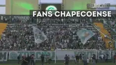 Mereka menyalakan flare dan bernyanyi untuk mengenang jasa para  pemain, pelatih, dan staf Chapecoense.