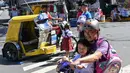 Badan peringatan cuaca nasional Filipina memperingatkan indeks panas, ukuran suhu udara dan kelembapan relatif berada di tingkat bahaya, terutama di Manila dan dua wilayah lain di negara itu. (Jam STA ROSA/AFP)