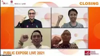 Penutupan paparan publik live 2021, Jumat (10/9/2021) (Dok: tangkapan layar/Pipit Ramadhani)