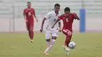 Gelandang Timnas Indoneisa, Evan Dimas mencetak satu gol saat melawan Myanmar pada Laga Sea Games 2017 di Stadion MPS, Selangor, Selasa (29/8/2017). Indonesia menang 3-1 atas Myanmar. (Bola.com/Vitalis Yogi Trisna)