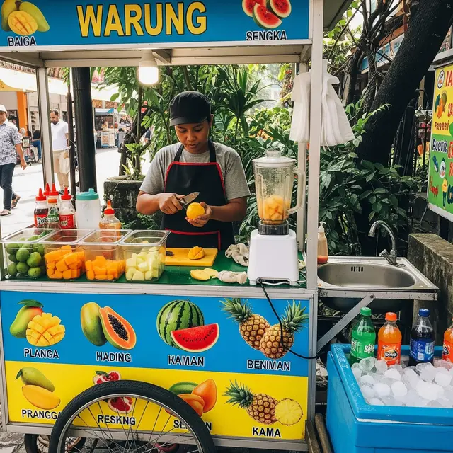 Ide Warung Kecil dengan Gerobak Selain Es Kopi