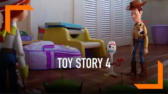 Pixar Animation Studio resmi merilis trailer Toy Story 4. Adegan awal trailer memperkenalkan tokoh baru yakni Forky.