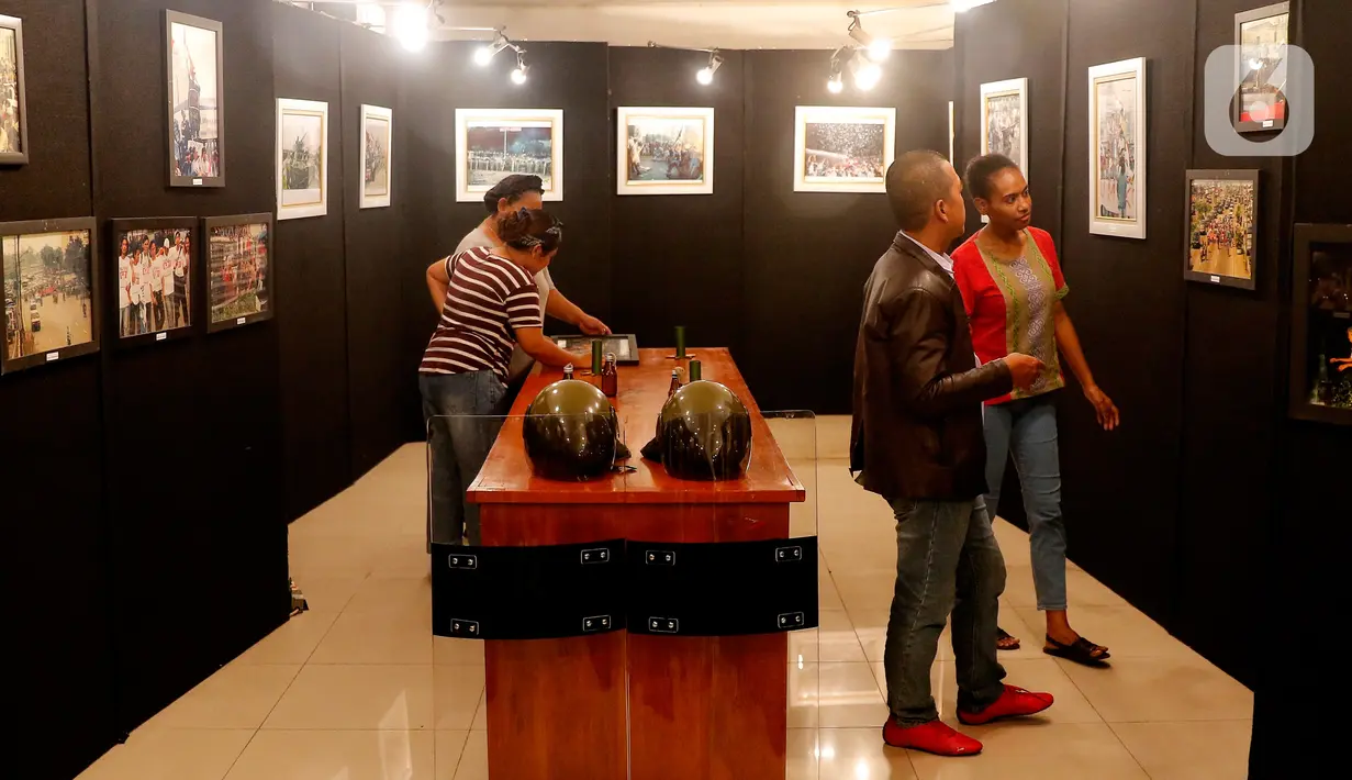 Untuk diketahui, pameran foto mengenang 25 Tahun Reformasi digelar pada 11-17 Mei 2023 untuk umum. (Liputan6.com/Angga Yuniar)