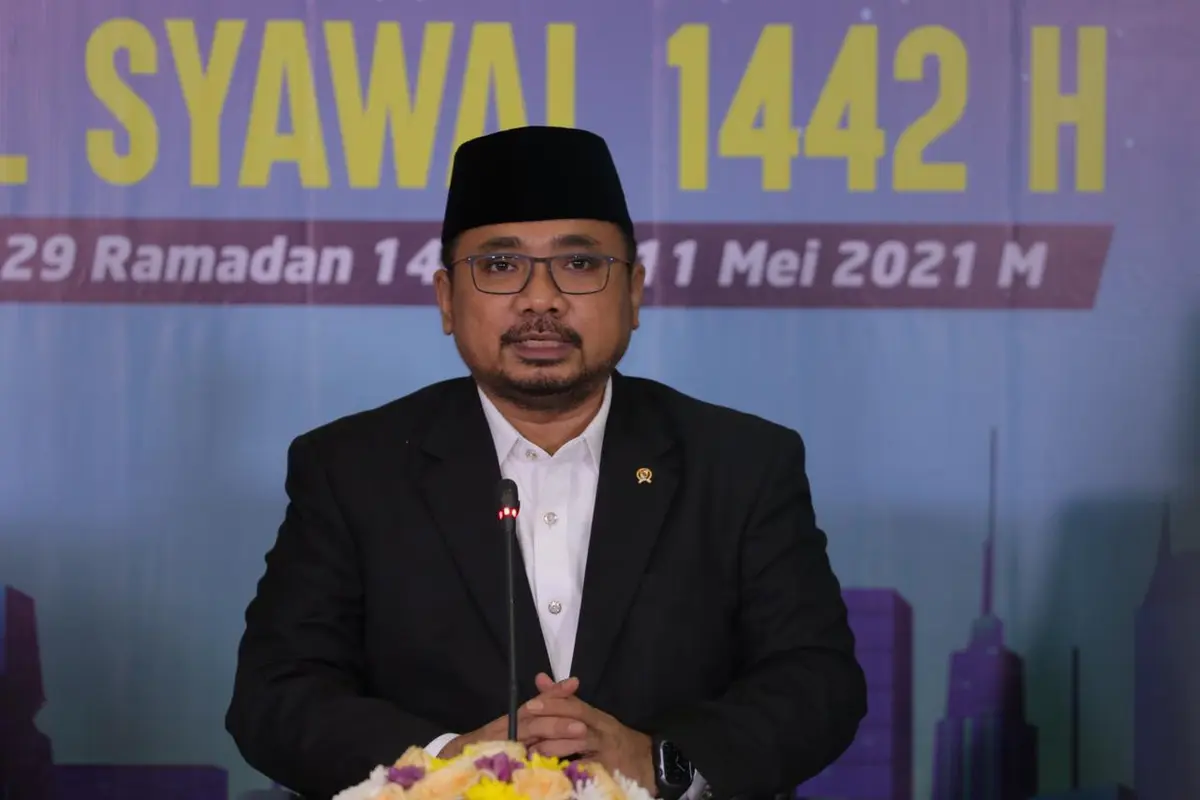 Menteri Agama (Menag) Yaqut Cholil Qoumas