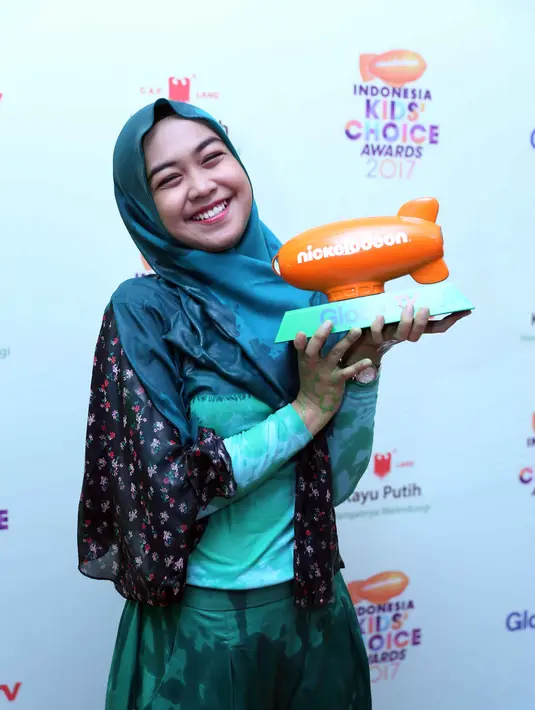 Ucapan terima kasih pada anak-anak Indonesia diucapkan. Harapannya, kedepan bisa semakin kreatif membuat konten-konten yang bisa lebih menghibur. (Nurwahyunan/Bintang.com)