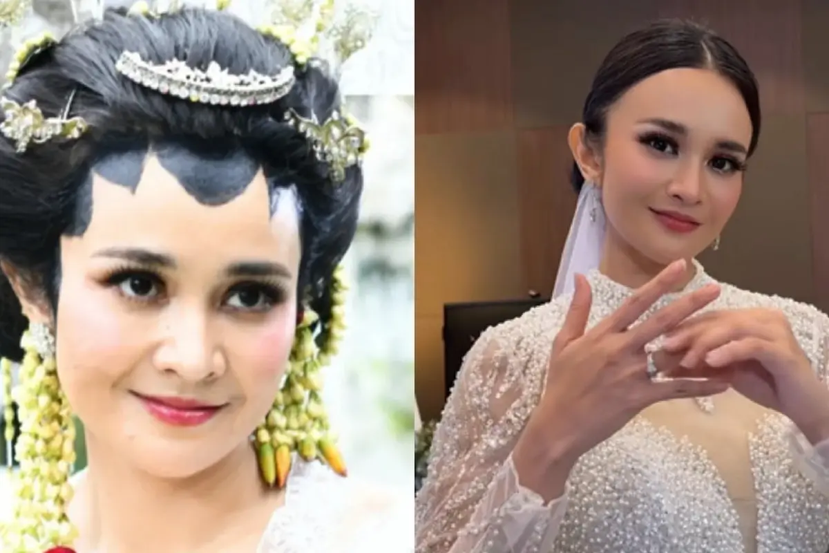 Michelle Ziudith Berperan sebagai Pengantin. [@michelleziu]